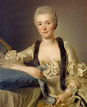 Alexander Roslin Portrait of Margaretha Bachofen-Heitz, wife of the Basle Ribbon merchant France oil painting art